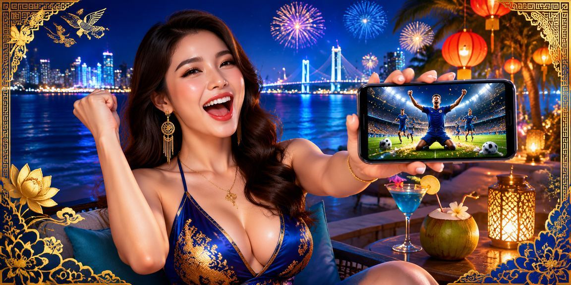 Khung cảnh bãi biển Đà Nẵng với thiết bị di động trải nghiệm casino